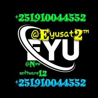 Telegram profile photo for Eyusat የዲሽ እና የሪሲቨር መረጃ