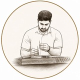 Telegram profile photo for وریا کریمی / آموزش سنتور از پایه