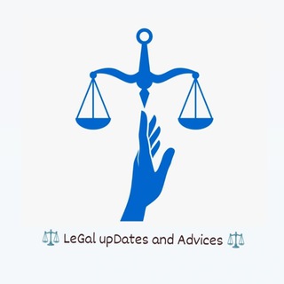 Telegram group profile photo for ⚖️LeGal upDates and AdvIceS⚖️