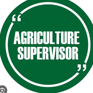 Telegram profile photo for Agriculture Supervisor™