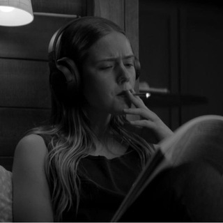 Telegram profile photo for books & cigarettes