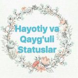 Telegram profile photo for Hayotiy va Islomiy statuslar/// Uyda qoling!!!