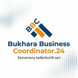 Telegram profile photo for Bukhara Business Coordinator.24|Rasmiy kanali