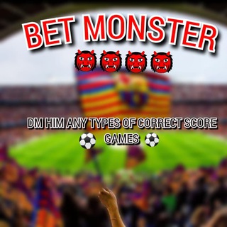 Telegram profile photo for BET MONSTER FIXED 👹