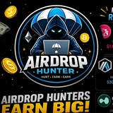 Telegram profile photo for AIRDROP HUNTERS EARN BIG!