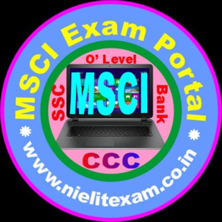 Telegram profile photo for MSCI CCC EXAM