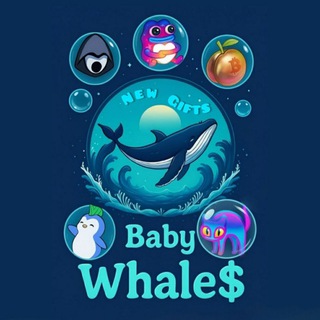 Telegram group profile photo for Baby whales chat🐋