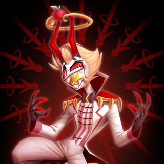 Telegram profile photo for Отель Хазбин/Hotel Hazbin. Переводы комиксов, арты