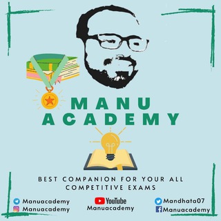 Telegram profile photo for Manu Academy Channel