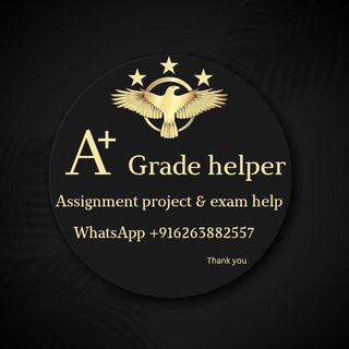 Telegram profile photo for Assignment & Project Help (A+grade helper)