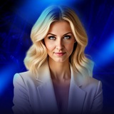 Telegram profile photo for Анастасия Мустаева | Дизайн соцсетей и брендинг