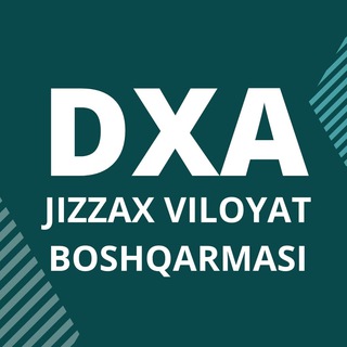 Telegram profile photo for Jizzax viloyat adliya boshqarmasi davlat xizmatlari departamenti | RASMIY KANAL