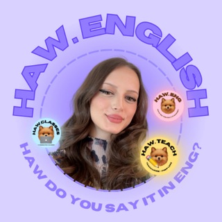 Telegram profile photo for Haw.English 🇺🇸🐶