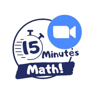 Telegram profile photo for 15 Min Math Lr Zoom