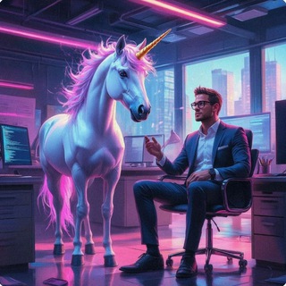 Telegram profile photo for В погоне за единорогом 🦄