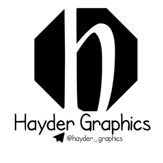 Telegram profile photo for Hayder graphics