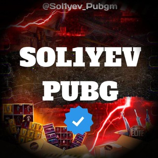 Telegram profile photo for SOL1YEV PUBG ᥫ᭡