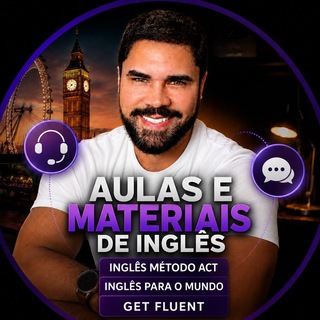 Telegram profile photo for Aulas e materiais | Inglês com Junior Silveira