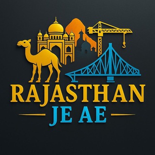 Telegram profile photo for RAJASTHAN JE AE CIVIL RPSC RSSB RSPCB