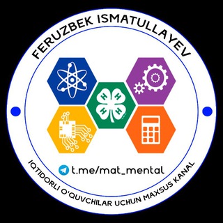 Telegram profile photo for Matematika ISMATULLAYEV F Natijalari