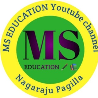 Telegram profile photo for MS EDUCATION🖌📖📚