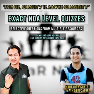 Telegram profile photo for RoaR NDA(QUIZ)