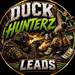 Telegram profile photo for Duck Hunterz Channel