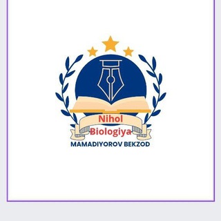 Telegram profile photo for ๐
NIHOL -BIOLOGIYA O'QUV MARKAZI ๐
