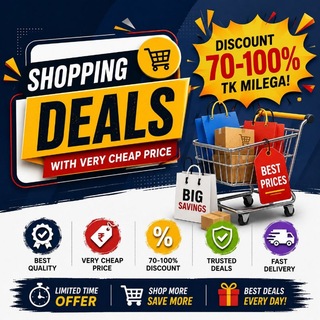 Telegram profile photo for 🥰🤑Shopping Offer Loot 🥰😍