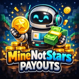 Telegram profile photo for Выплаты MineNotStars!