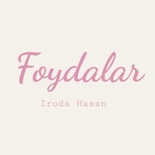 Telegram profile photo for Foydalar ✨