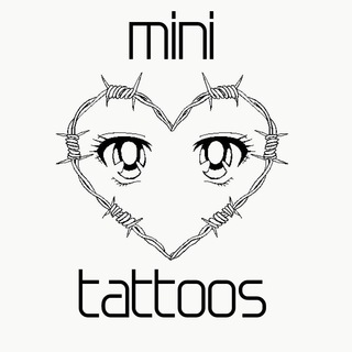 Telegram profile photo for Мини-тату | mini tattoo