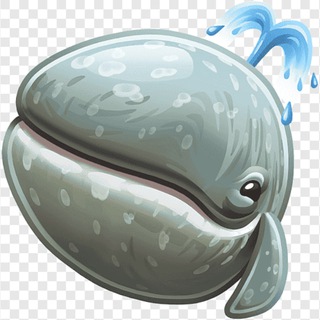 Telegram profile photo for крошечный кит делает кэш ^-^