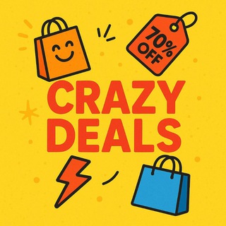 Telegram profile photo for Crazydeals