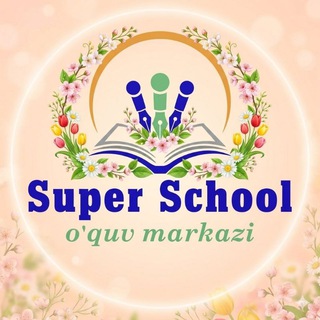 Telegram group profile photo for "Super School" o'quv markazi