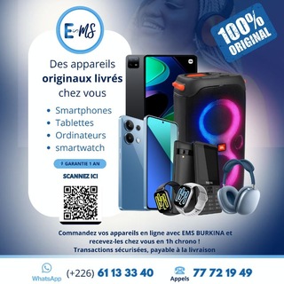 Telegram profile photo for EMS Burkina-Smartphones et Accessoires