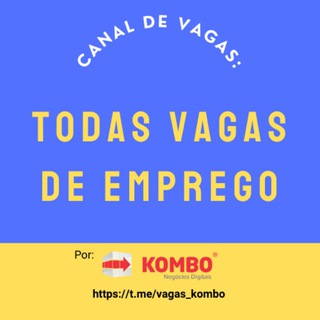Telegram profile photo for Vagas Emprego no Brasil | Kombo