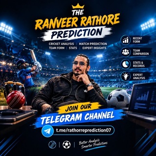 Telegram profile photo for The Ranveer Rathore Prediction