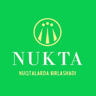 Telegram profile photo for Nukta | Fikriy uyg'oqlik