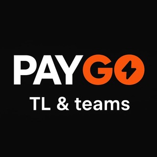 Telegram profile photo for PayGo | TL & Teams