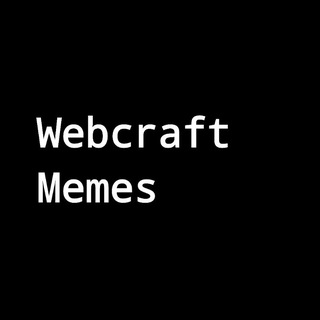 Telegram profile photo for Webcraft memes