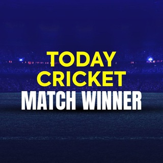Telegram profile photo for TODAY CRICKET MATCH WINNER