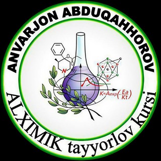 Telegram profile photo for 🧪ALXIMIK🧬 ANVARJON ABDUQAHHOROV