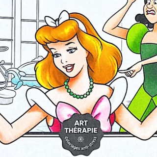Telegram profile photo for Зарубежные раскраски в PDF coloring book