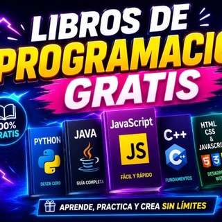Telegram profile photo for 📚 Libros de Programación, Códigos y Más👨💻