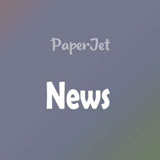 Telegram profile photo for PaperJet News