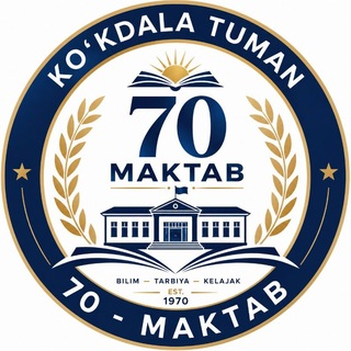 Telegram profile photo for 🇺🇿𝘾𝙃𝙄𝙔𝘼𝙇70𝙈𝘼𝙆𝙏𝘼𝘽🇺🇿
