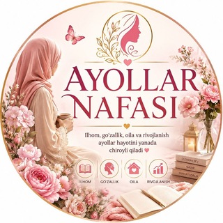 Telegram profile photo for AYOLLAR NAFASI 🌸