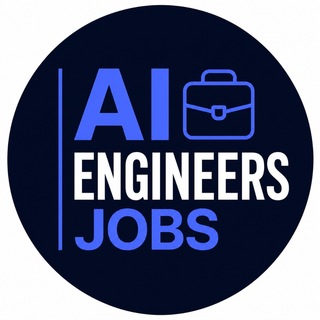 Telegram profile photo for AI | ML Engineer Jobs