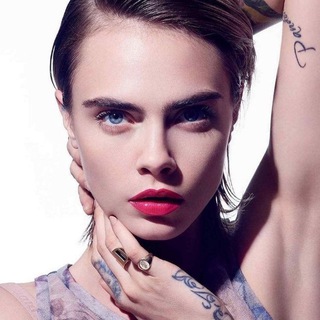 Telegram profile photo for Cara Delevingne (Кара Делевинь)